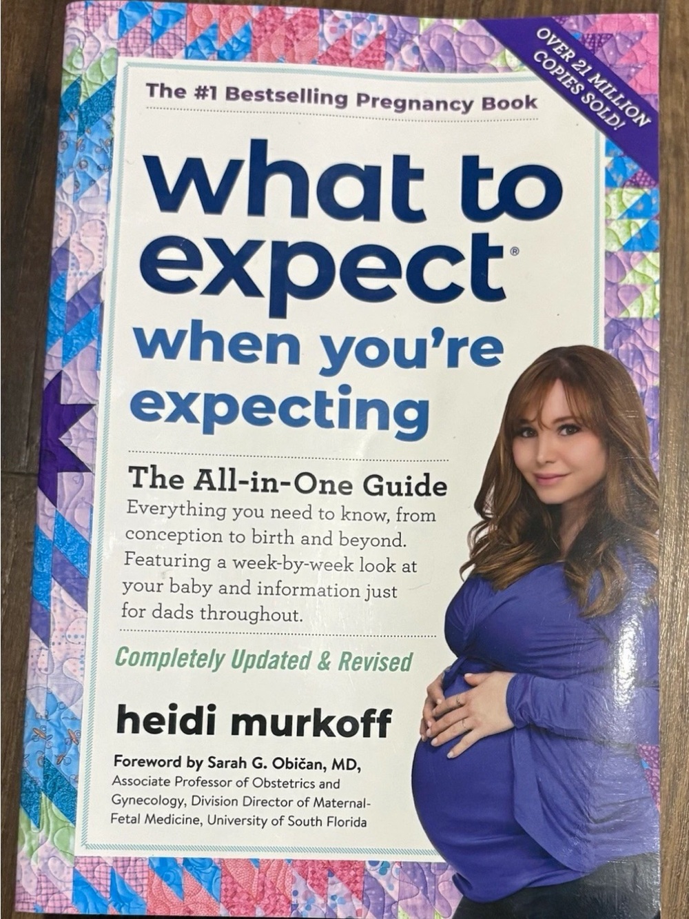 What to Expect When You're Expecting — Blue Cover by Heidi Murkoff